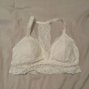 Auden Lace Bralette in Cream